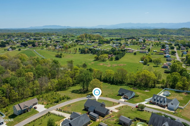 2045 Kings View Loop, Seymour, TN 37865 - drone / aerial view featuring a mountain view
