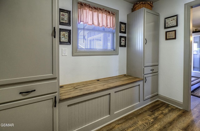 2045 Kings View Loop, Seymour, TN 37865 - mudroom with baseboards and dark wood-style flooring