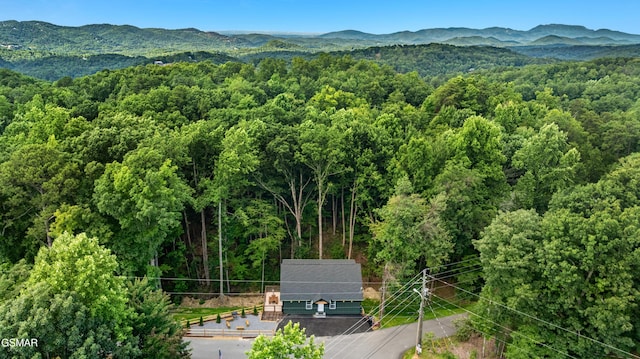 1504 Ginnys Trl, Sevierville, TN 37876 - mountain view with a heavily wooded area
