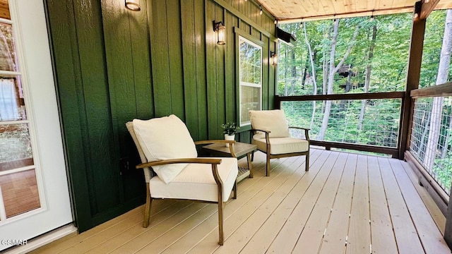1504 Ginnys Trl, Sevierville, TN 37876 - view of wooden terrace