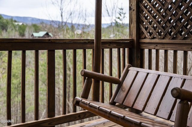 view of deck