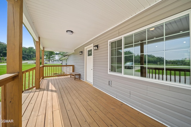 412 Apple Valley Rd, Sevierville, TN 37862 - view of wooden porch