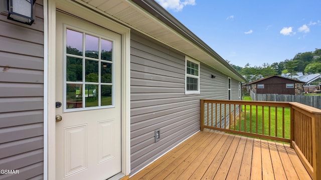 412 Apple Valley Rd, Sevierville, TN 37862 - view of wooden deck
