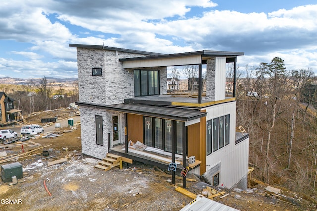 view of rear view of house