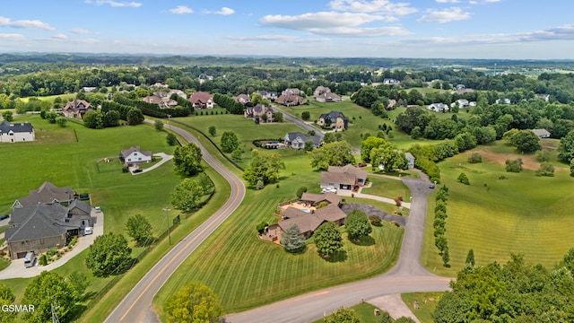 1505 Canterbury Ln, Sevierville, TN 37862 - aerial view of residential area with a tree filled landscape