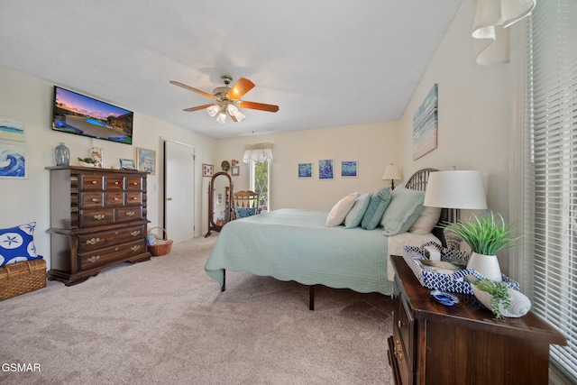 1505 Canterbury Ln, Sevierville, TN 37862 - bedroom with carpet and ceiling fan