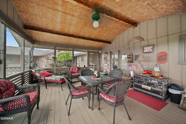 1505 Canterbury Ln, Sevierville, TN 37862 - sunroom with plenty of natural light and an outdoor living space