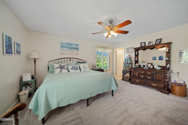 1505 Canterbury Ln, Sevierville, TN 37862 - bedroom with carpet floors and a ceiling fan