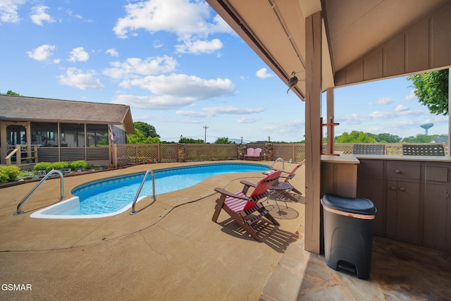 1505 Canterbury Ln, Sevierville, TN 37862 - view of pool featuring a patio area