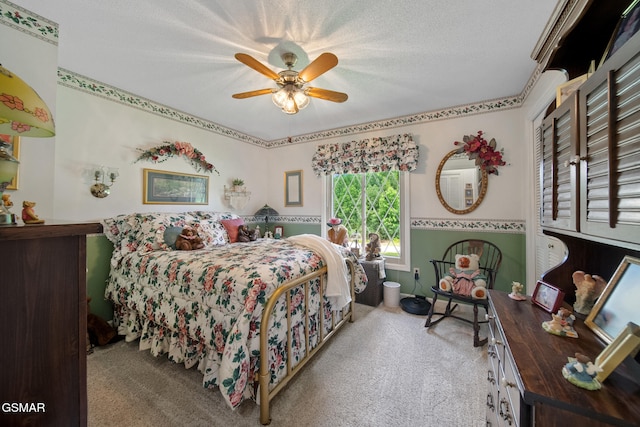 1505 Canterbury Ln, Sevierville, TN 37862 - carpeted bedroom featuring ceiling fan