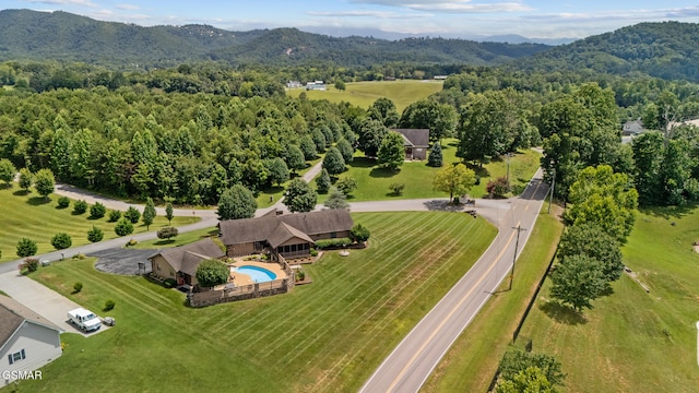 1505 Canterbury Ln, Sevierville, TN 37862 - bird's eye view of a mountainous background