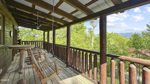 2126 Loafers Glory Way, Gatlinburg, TN 37738 - view of deck