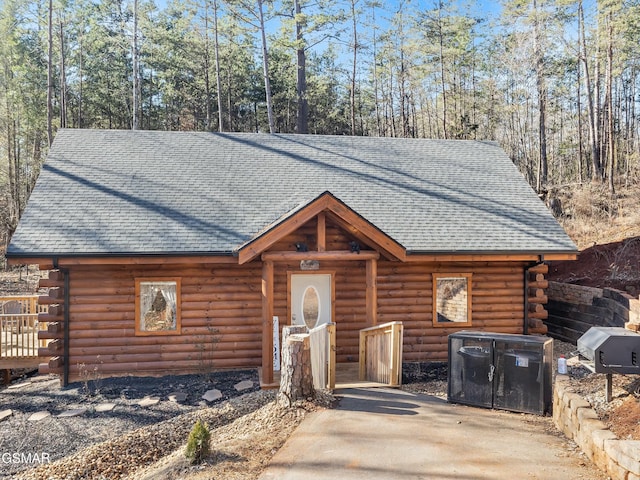 view of cabin