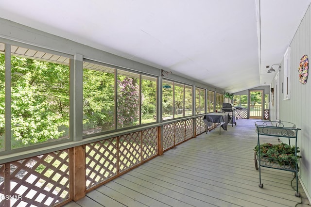 4527 E Scenic Dr, Gatlinburg, TN 37738 - view of unfurnished sunroom