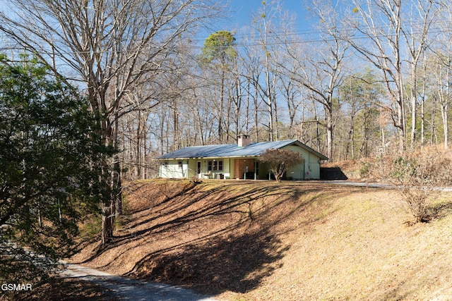 view of property exterior