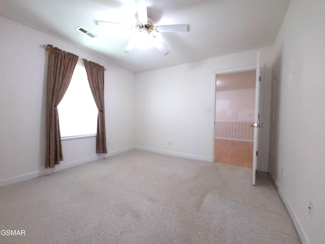2865/2869 Happy Hollow Rd, Sevierville, TN 37862 - carpeted spare room featuring ceiling fan and baseboards