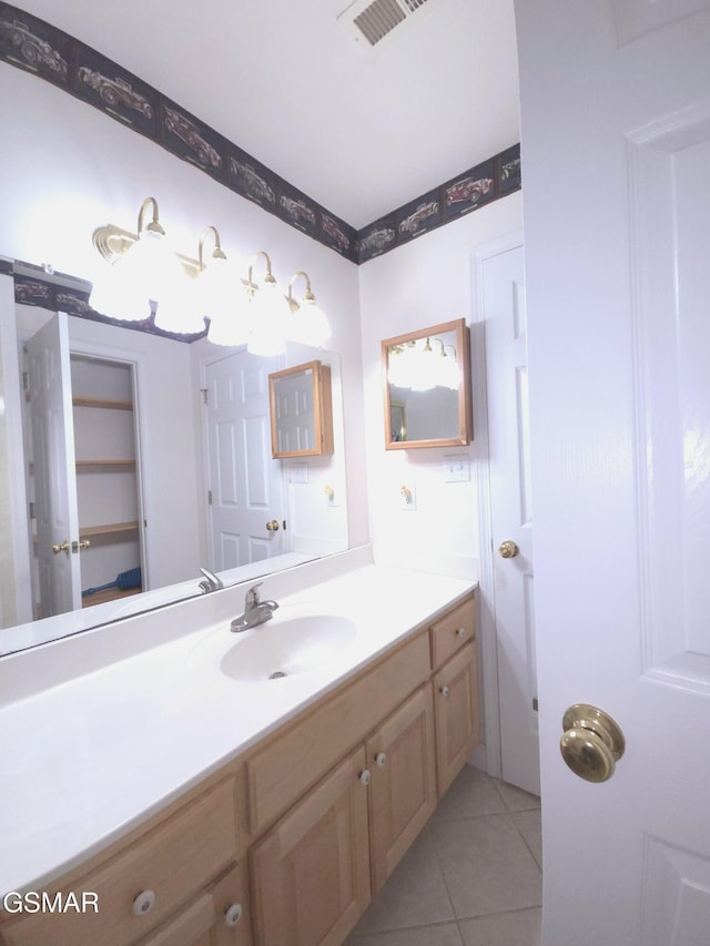 2865/2869 Happy Hollow Rd, Sevierville, TN 37862 - bathroom with vanity and tile patterned floors