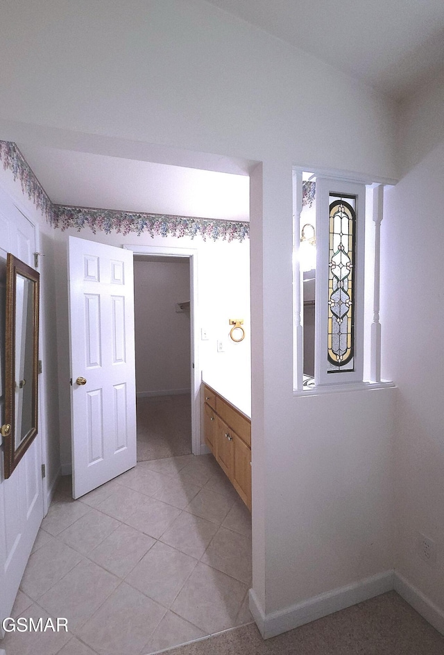 2865/2869 Happy Hollow Rd, Sevierville, TN 37862 - bathroom with vanity and tile patterned flooring