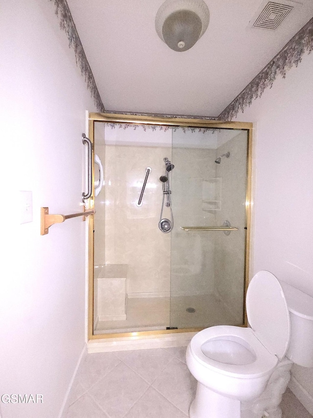 2865/2869 Happy Hollow Rd, Sevierville, TN 37862 - full bathroom featuring a stall shower and tile patterned flooring