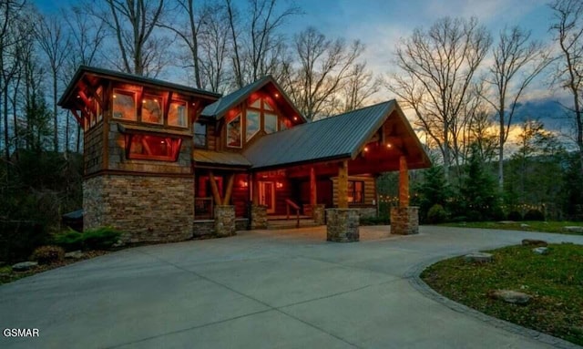 2716 Dayne Dr, Sevierville, TN 37862 - view of playground with covered porch