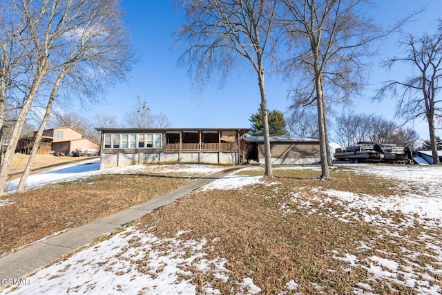 1369 Paradise Ln, Dandridge, TN 37725 - view of single story home