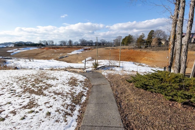 1369 Paradise Ln, Dandridge, TN 37725 - view of yard layered in snow