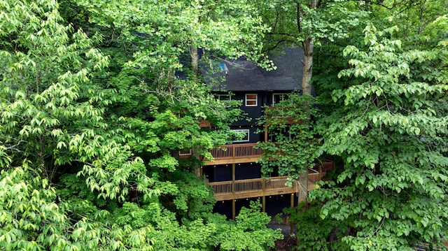 view of back of house