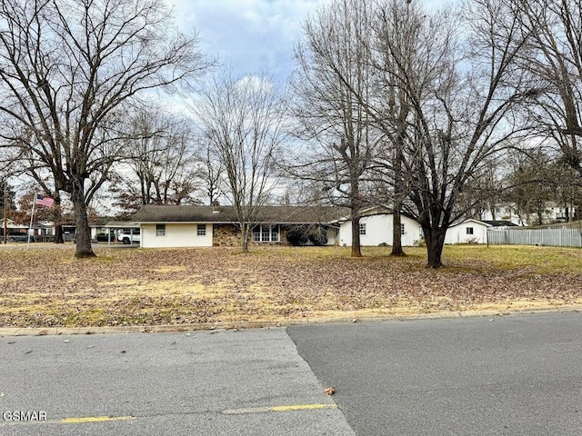 view of front of house