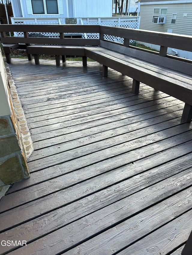 view of deck