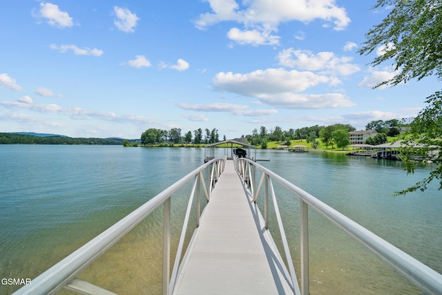 3995 Island View Way, Sevierville, TN 37876 - dock with a water view