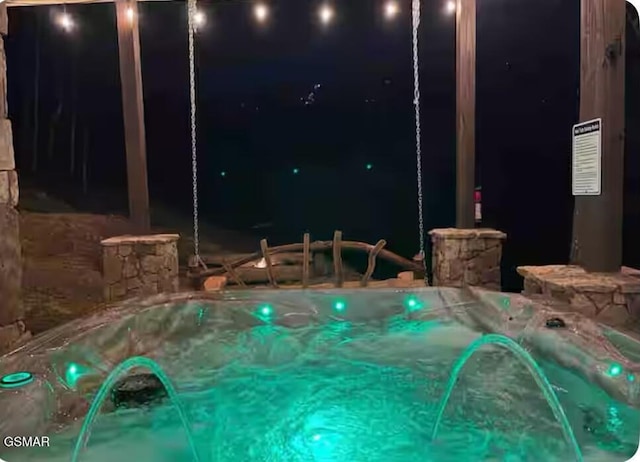 view of pool