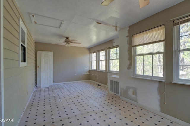 1940 Big Chiefs Skyview Dr, Sevierville, TN 37876 - unfurnished sunroom with radiator