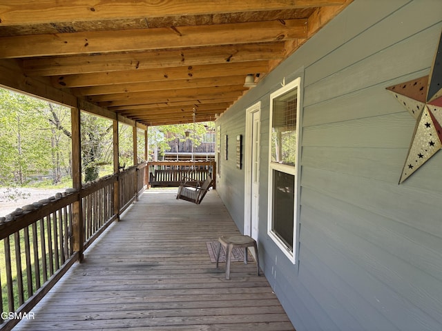 147 Padgett Mill Rd, Cosby, TN 37722 - view of deck