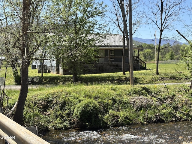 147 Padgett Mill Rd, Cosby, TN 37722 - view of yard