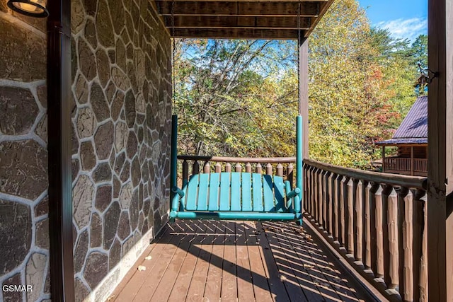2430 Cobbler Way, Pigeon Forge, TN 37863 - view of deck