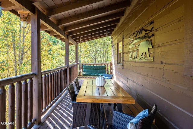 2430 Cobbler Way, Pigeon Forge, TN 37863 - view of wooden deck