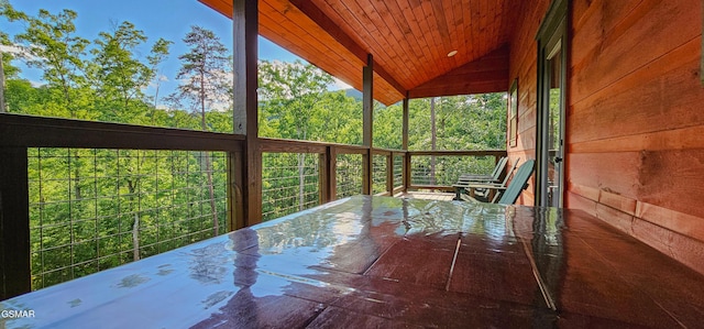 1531 Bear Valley Rd, Sevierville, TN 37876 - view of wooden deck