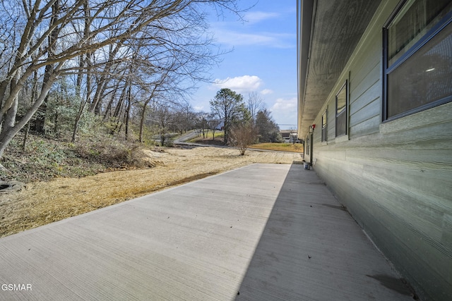 exterior space featuring a deck