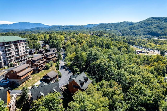 415 Big Bear Way, Pigeon Forge, TN 37863 - drone / aerial view of a forest and a mountainous background