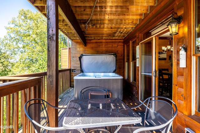 415 Big Bear Way, Pigeon Forge, TN 37863 - deck with outdoor dining area
