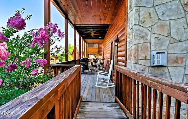 415 Big Bear Way, Pigeon Forge, TN 37863 - view of wooden terrace