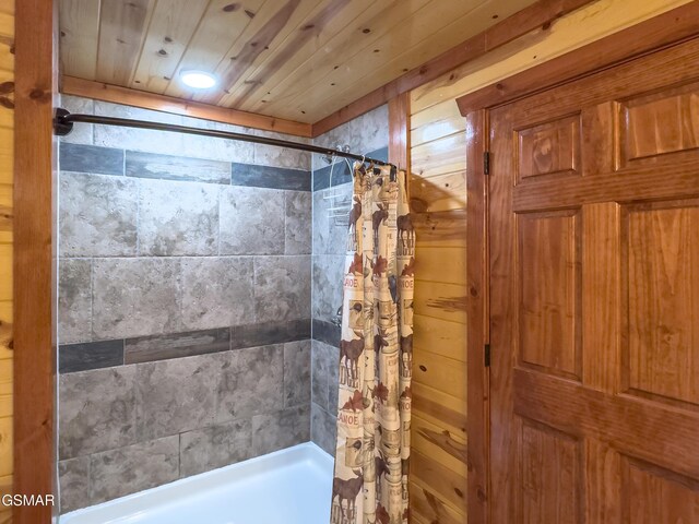 2316 Boulder Way, Sevierville, TN 37862 - bathroom with tiled shower
