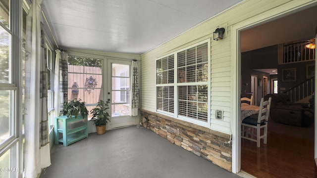 523 Apple View Way Unit 409, Sevierville, TN 37862 - sunroom / solarium featuring concrete flooring