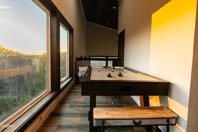 interior space with a healthy amount of sunlight