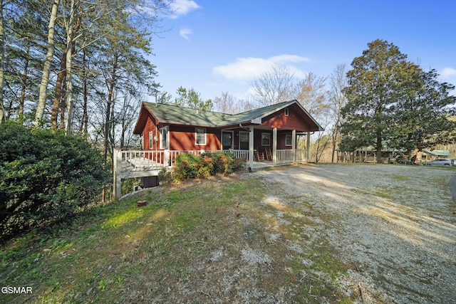 3430 Laurel Ridge Way, Sevierville, TN 37862 - view of front of house featuring a porch and driveway