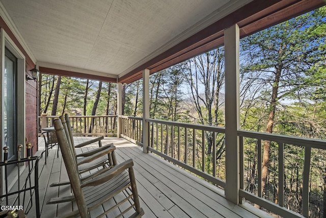 3430 Laurel Ridge Way, Sevierville, TN 37862 - view of wooden deck