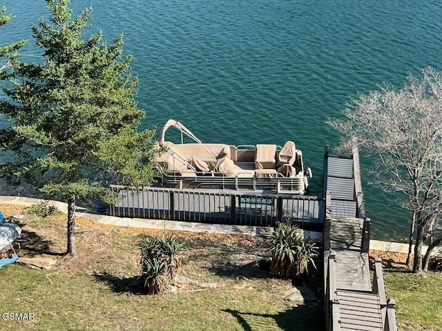 20 Brixton Ln, Crossville, TN 38555 - dock area featuring a water view