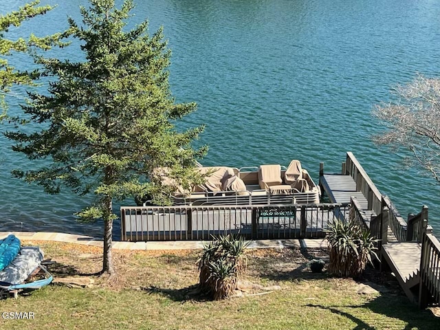 20 Brixton Ln, Crossville, TN 38555 - view of dock featuring a water view