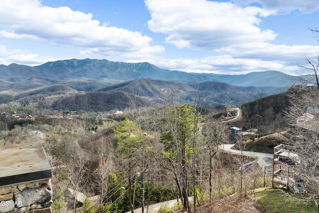 property view of mountains