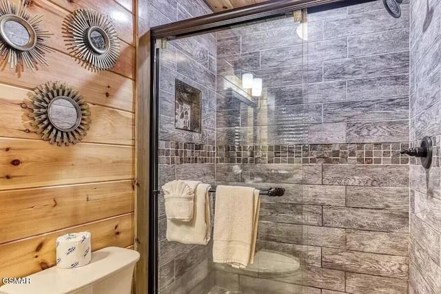 full bath featuring a stall shower